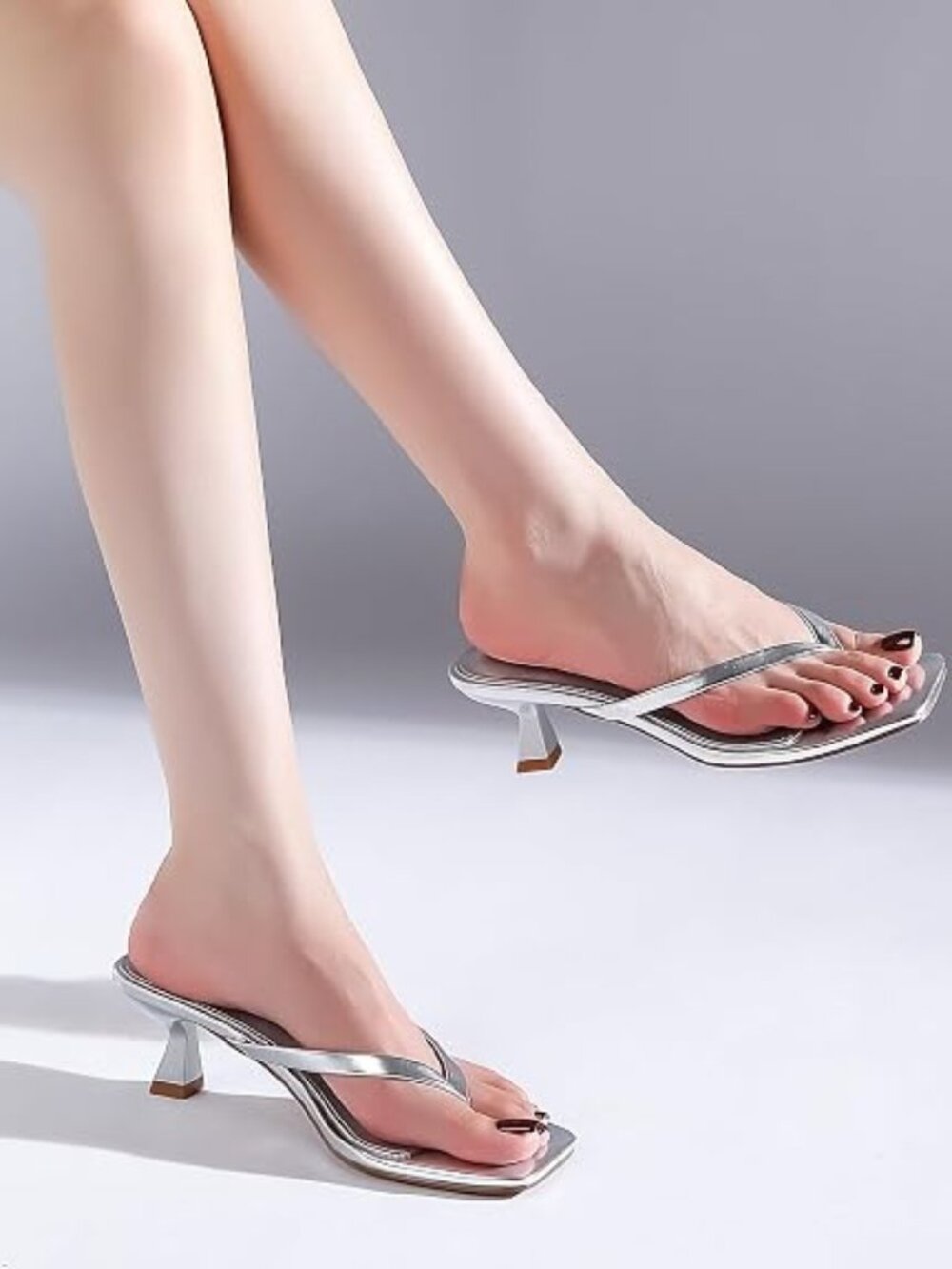 Kitten Flip Flop Thong Low Heels for Women